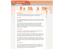 Tablet Screenshot of incorporatevenues.com
